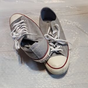 Converse Classic Gray Canvas Sneakers